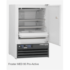 Laboratory-Pharmaceutical Freezers-Froster MED 95 Pro-Active-External dimensions: 54 x 53.5 x 82 cm (WxDxH)-KIRSCH Germany